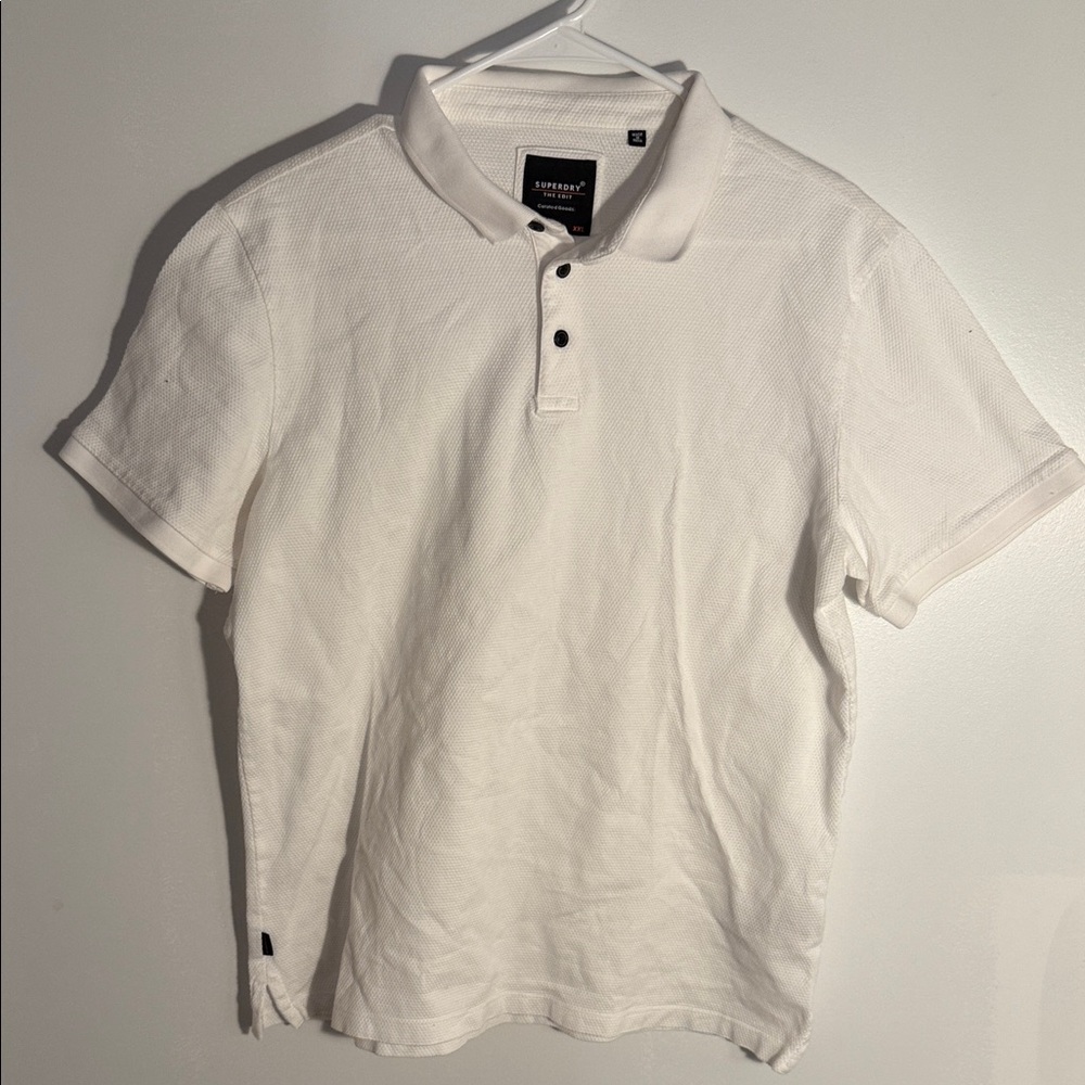 Superdry Classic White Polo Shirt